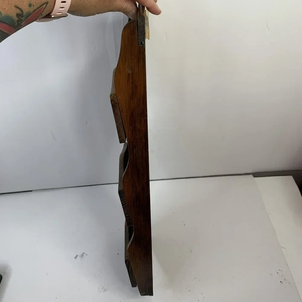 Vintage wooden letter